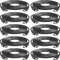 HDMI Cable 10 Pack 5ft,Spofit 18Gbps High Speed HDMI Braided Cord,1080p@60Hz,Dolby TrueHD,DTS-HD Compatible with Laptop, Monitor, PS3, Xbox One,TV, More