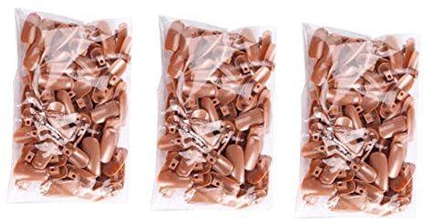 Beatifufu 600pcs Practice Nails Fake Nails for Manicure Manicure Supply for Beginners and Professionals