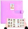 640 Pockets Photo Album for Fujifilm Instax Mini LiPlay 12 11 90 99 40 26 25 9 8+ 8 7S Instant Camera,2x3 inch Film Book for Polaroid Zink Photos Paper (Magic Purple)