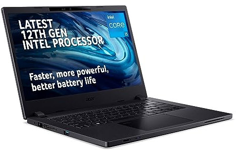 Acer TravelMate P2 TMP214-54 - Intel Core i5-1235U (10MB Cache), 8GB DDR4-SDRAM, 256GB SSD, 35.6 cm (14) Full HD 1920 x 1080, Intel UHD Graphics, LAN, WLAN, Webcam, Windows 11 Home 64-bit