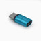 Skynotek – Adaptador Micro USB a Tipo C | Carga rápida y sincronización de Datos | Compatible con iPhone 14 13 12 11 iPad iMac MacBook 23 22 21 Air 2020 Samsung Galaxy Note S22 | Color Azul