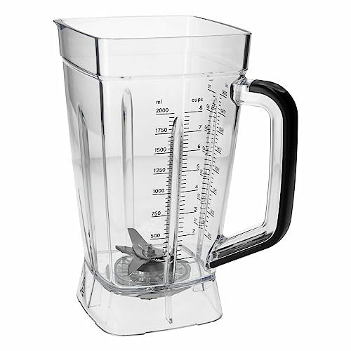 Mixbecher 2L mit Messer kompatibel mit Bosch 11031963 für Standmixer - LUTH Premium Profi Parts