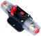 Keple 100A AMP-Schutzschalter 100A Inline-Sicherungshalter Inverter Block DC 12V-24V Volt Manuelle Rückstellung für Auto Automotive Marine Boot Audio Solar System Schutz