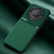 COMAKU Funda para Honor Magic5 Lite 5G/Magic 5 Lite, Ultrafino Textura Antideslizante PU + TPU Silicona Fundas Carcasa - Verde