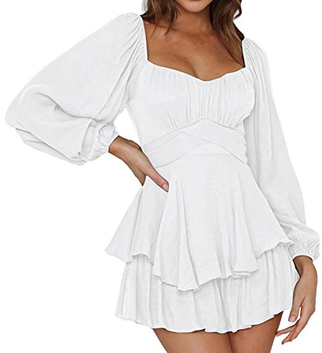 Femmes Pirate Robes Pantalons, Volants Robes, Robes éLéGantes Blanc Pirate Costumes Corset Volants Robe Rose Hors éPaule à Manches Longues Party Dress Bohemian Beach Mini Robes Costumes De Carnaval