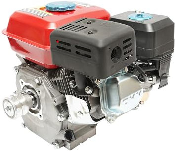 Motore a Scoppio 7.5 CV 196cc, Motore a Benzina 4 Tempi Puleggia, Avviamento a Strappo Breckner Germany