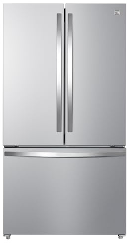 Kenmore 36 French Door Refrigerator with Freezer - Accela Chill, Adjustable Shelving, Humidity Controlled Crispers, ENERGY STAR Certified, 20.3 cu. ft. Capacity, Fingerprint Resistant Stainless Steel