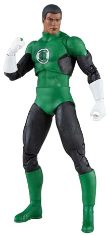 McFarlane Toys DC Multiverse Build-A - Figura de acción de la Linterna verde (JLA), 18 cm (los estilos pueden variar)