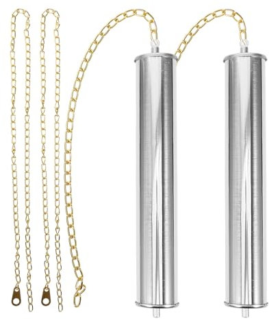 Housoutil Gewichte Für Standuhren Ersatzgewichte Für Vintage-Wanduhren Robuste Uhrengewichte Aus Eisen Und Ersatzteilversorgung Für Das Uhrwerk Mit In Silber