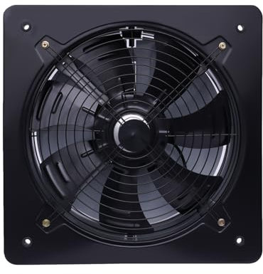 Heavy Duty Cylinder Exhaust Fan Air Blower, 16 Inch 8000 m³/ h,750W Low Noise Extractor Fan Blower High Velocity Portable Blower/Exhaust Axial Hose Fan