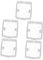 Angoily 5pcs Waterproof Doorbell Cover Plate Outdoor Electrical Box Door Bell Chime Box