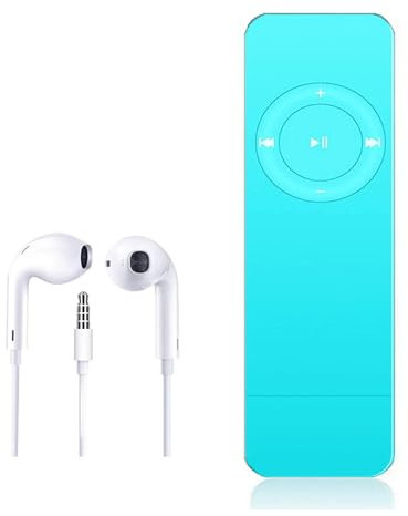 MP3-Player, 8-GB-Musikplayer, eingebauter Lautsprecher, ultraflacher Musikplayer, tragbarer verlustfreier HiFi-Sound, Unterstützung von bis zu 128 GB
