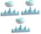BESTYASH 1 Set Nail Brush Cleaning Cup Holder for Nail Art Supplies Practical and Durable Tool for Mixing Liquids Stylish Design