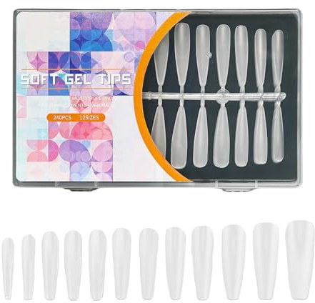 Full Covers Press On Nails Almond/Stilettos False Tips Extra Long Fake Gel Tip Artificial False Almond Fake Nail