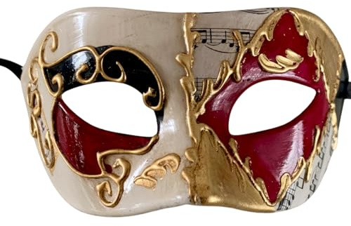 Lanna msk Handgefertigte Venezianische Maske Augenmaske Colombina Ballmaske Karneval Damen und Herren