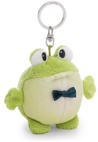 Schlüsselanhänger Frosch Frowin 7cm - grün - Treuer-Plüschbegleiter für Rucksack oder Tasche, Schlüsselhalter für Klein und Groß | 62942