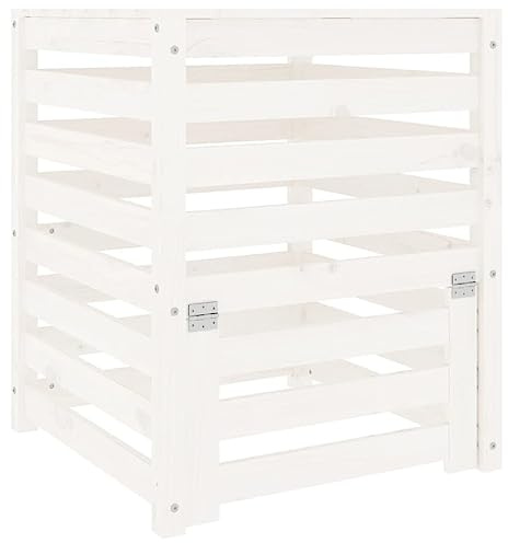 Lumanois Compostador de Madera Maciza de Pino 63,5x63,5x77,5 cm,Casa y jardín,Jardín,Jardinería,Compostaje,Compostadores,14.07kg-823809