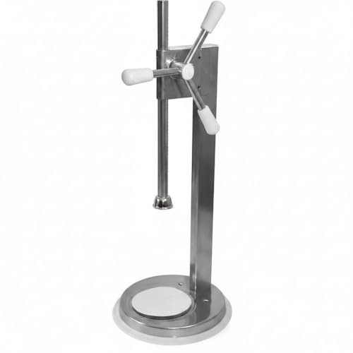 Chianese Tappatrice Tappi Corona a Colonna con Cremagliera, Tappabottiglie Manuale per Bottiglie, Boccola 26 mm Inclusa, Predisposta per Boccola 29 mm