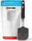 DI ORO® - Série Designer - Spatule de cuisine en silicone et acier inoxydable - Petite spatule résistante à la chaleur à 315 °C - Meilleure spatule ajourée - Parfaite pour des oeufs et des crêpes