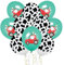 Libetui 10 Luftballons Bauernhof Ballons Traktor Deko Kindergeburtstag Farm Bauernhoftiere Geburtstag Kinder Party Bauernmärkte Feste