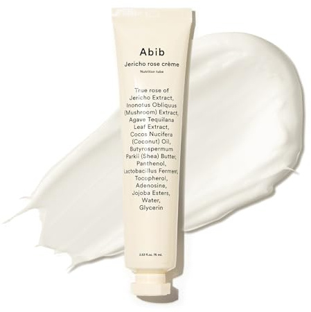 Abib Jericho Rose Creme, Hypoallergen, Anti Aging Feuchtigkeitscreme Für Trockene Haut, 75 Ml