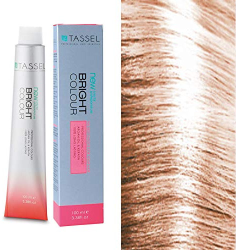 Tassel - Tinte Capilar Semipermanente NºPT0.4 Melocotón - Mujer - 100 ml - Color Fantasía Suave con Nutrición de Argán y Keratina