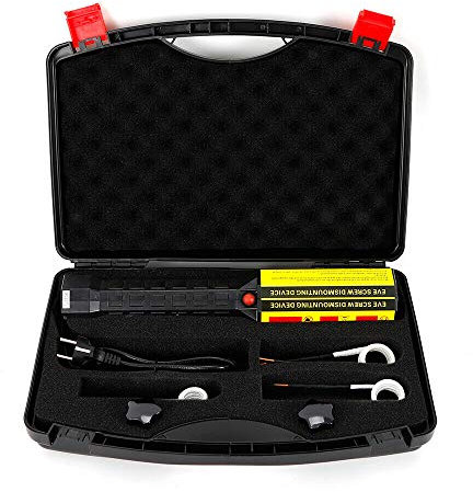 TFCFL Mini saldatore a induzione, 1000 W, cablato, stile pistola, testa matita, riscaldamento magnetico, uso domestico