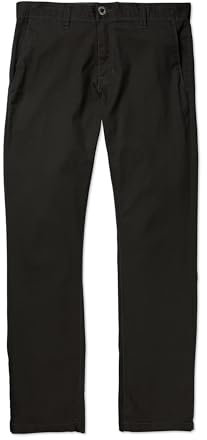 Volcom Men's Frickin Modern Stretch Black Pants