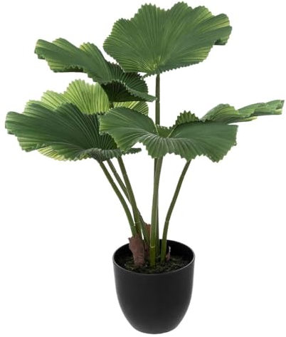Atmosphera - Palmier Artificiel - Pot en Ciment - H65 cm
