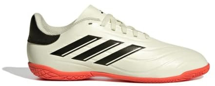 Adidas Unisex Kinder Copa Pure II Club Indoor Boots, Ivory/core Black/solar red, 38 2/3 EU
