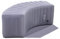 Uniprodo Uni_Pools_31 aufblasbare Poolumrandung 165 x 40 x 43 cm rund grau aufblasbare Spa-Umrandung Sprudelbad-Einfassung