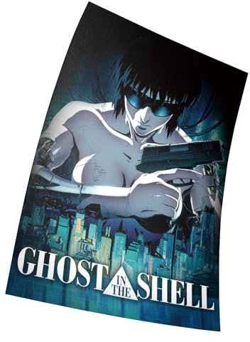 Ghost in the Shell (1995) Movie Poster Größe 11 x 17(28 x 43 cm) Dekorative Rahmenloses Kunst Geschenk Leinwand Poster