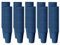 TEKHOME BICCHIERI PLASTICA MONOUSO COLORATI PER FESTE, COMPLEANNI, MATRIMONI, DRINK,RISTORANTI (50/100/150/200/250/300/350/400/450/500) (200, BLU)