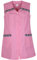 7/8 Kasack Baumwolle einfarbig Schürze kurz ohne Arm, Größe:48, Farbe:rosa