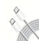 Aiivioll 60W USB C to USB C Fast Charging Cable Braided Charger Cable for iPhone 16/15/15 Plus/15 Pro/15 Pro Max, iPad Pro/Air/Mini, MacBook Air/Pro - High-Speed Power Delivery Type C Cable (Gray/1m)