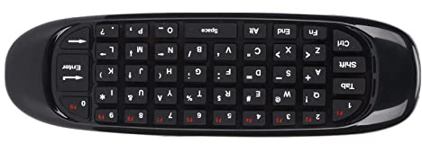 air Mouse Fernbedienung mit Tastatur,Air Mouse Fernbedienung,Tastatur-Maus,2,4 G Kabellose Technologie,Automatischer Schlafmodus,Tragbare -Funktastatur. Tastatur,Maus Und Präsentationsstift