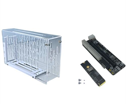 JMT Support de carte graphique externe M.2 M-Key vers PCIE 4.0X4 compatible avec les ordinateurs portables Oculink/M.2 NVMe eGPU GDP (Dock-OC4+ACB1)