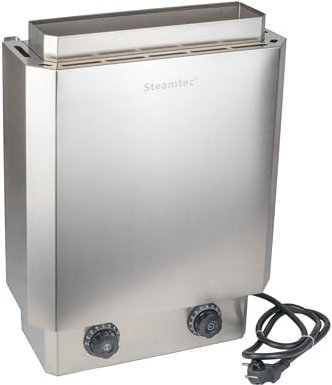 Saunainter Saunaofen Plug and Play Mini 3kW 230V Plug and Play steckerfertig mit Kabel für Saunakabinen bis 4 m³ (Saunaofen)