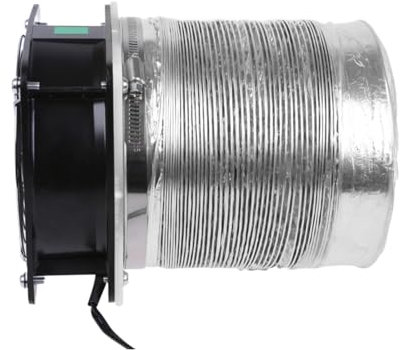 Assorbitore saldatore ventilatore di scarico forte aspirazione per lavori di saldatura, set tubo di sfiato