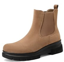 QUEEN HELENA Stivaletti Chelsea Stivali Bassi Classici Donna X31-44 (Marrone, Sistema Taglie Calzature EU, Adulto, Donna, Numero, Media, 35)