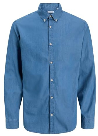 JACK & JONES Male Jeanshemd Regular Fit Jeanshemd