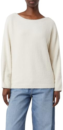 Comma Weicher Pullover mit Fledermausärmeln