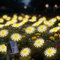 CORST Lichterkette Blumen Außen Solar Garten Gänseblümchen Beleuchtung, 40LED Daisy Blume Solar weihnachten Lichterketten Dekor Festival Buntes Licht Wasserdicht für Party Hochzeit Patio