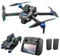 OBEST Drone GPS con Cámara 4K, Mando Distancia con Pantalla UHD 5.9, Dron Plegable con Tarjeta SD, 2 Batería 40Min, Transmisión FPV 5G, RC Cuadricóptero Adultos Estabilizador Seguimiento