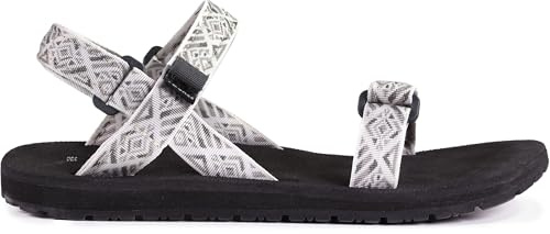 Source Damen Classic Sandale, black and white marrakesh, 38