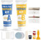 Bath Enamel Repair Kits, Waterproof Bath Repair Kit, Leak-Proof Tub Tile Bath Enamel Porcelain Repair Kit for Refinishing Ceramic Scratches, Holes, Cracks (1 pack)