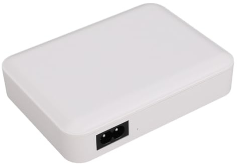 Garosa USV-Batterie-Backup, 10.050 MAh, Unterbrechungsfreie Stromversorgung mit 4 Gleichstromanschlüssen und 1 USB für Router-Modem-Überwachungskamera (EU-Stecker)
