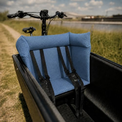 Studio Vollebak Lastenrad Kissen für Kinder – Sitzpolster für Lastenfahrrad, passend für Urban Arrow Family & FamilyNext – Fahrrad Kindersitz Polster