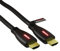 rhinocables 4K HDMI LED Light Up Cable Braided High Speed Gold Ends Ultra High Def ARC HDTV UHD Gaming, Xbox, PS4, Sky, Virgin, BT, DVD, Blu-Ray, Computer Monitor, Fire TV (2m, Red)