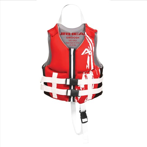Airhead Children's Swoosh Kwik-Dry Neolite Life Jacket, US Coast Guard Approved, Children 30-50lbs